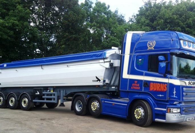 David Burns Celebrates 50 Years in Haulage