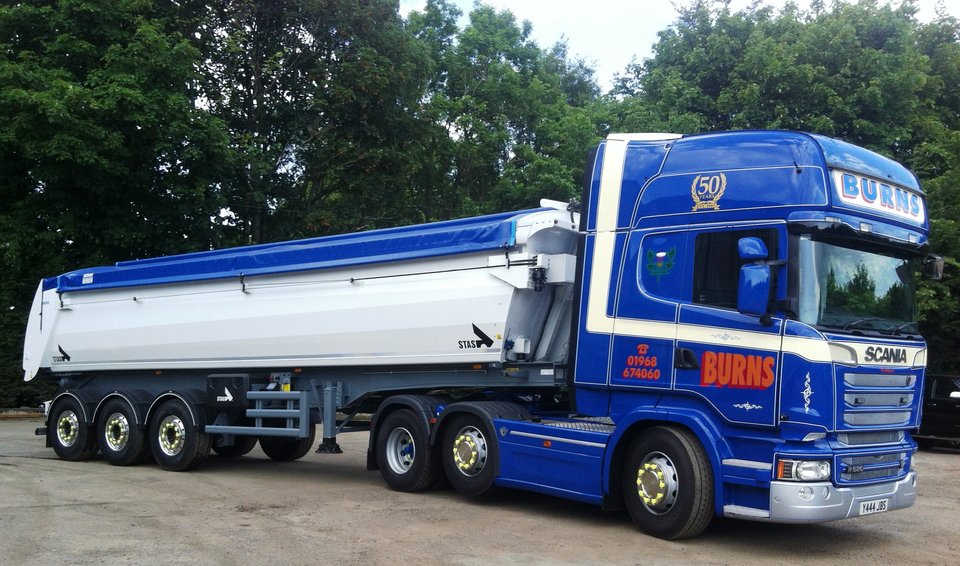 David Burns Celebrates 50 Years in Haulage